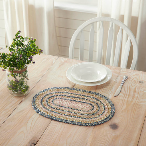 Kaila Jute Oval Placemat 10x15