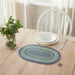 Jolie Jute Oval Placemat 10x15