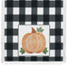 Annie Black Check Pumpkin Runner 12x36