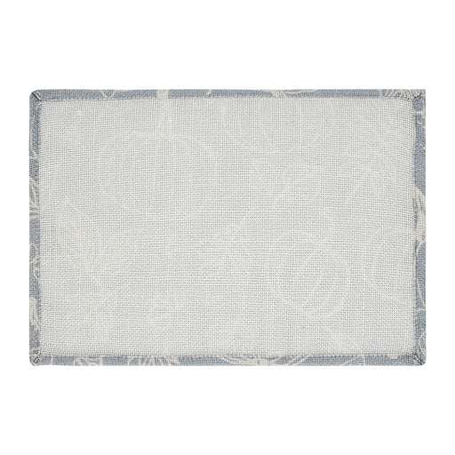 Silhouette Pumpkin Grey Placemat Set of 2 13x19