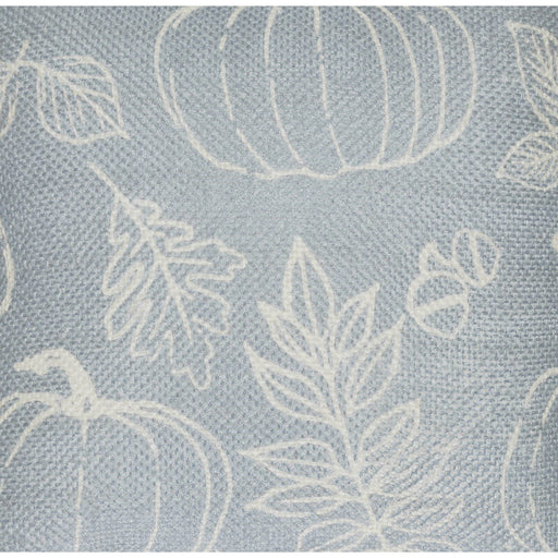 Silhouette Pumpkin Grey Placemat Set of 2 13x19