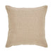 Raven Harvest Burlap Jute Pillow 12x12