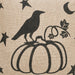 Raven Harvest Burlap Jute Pillow 12x12