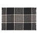 Eston Black Tan Plaid Placemat Set of 2 13x19