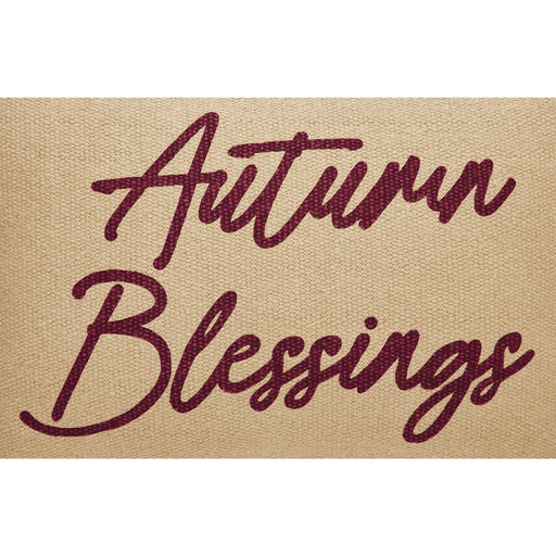 Connell Autumn Blessings Pillow 9.5x14