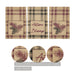 Connell Pinecone Plaid Tea Towel Set of 3 19x28