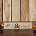 Blessed & Bountiful Cream Base MDF Sign 3x14