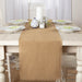 Burlap Natural Runner Fringed 13x90