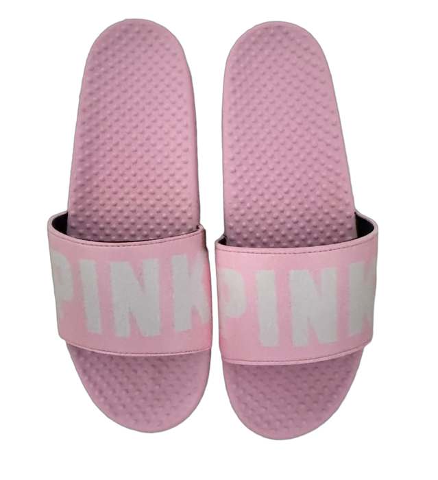 PINK Victoria's Secret Slides Sandals Sz L