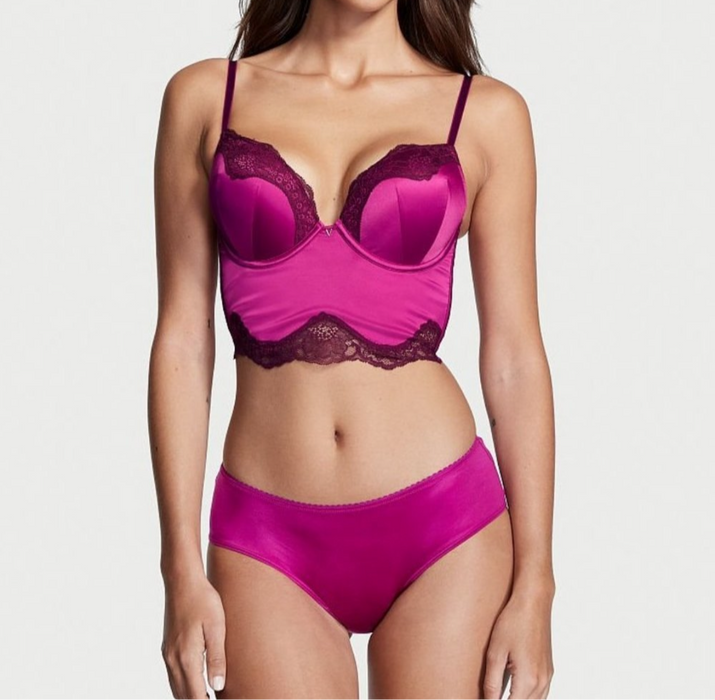 Victoria’s Secret Bombshell Plunge Bra Size 36D Color Plum