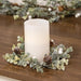 Holiday Ombre Boxwood Candle Ring 3.5"