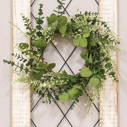 Baby's Breath & Lush Eucalyptus Wreath