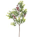 Snowy Glittered Boxwood & Berry Pick 19"