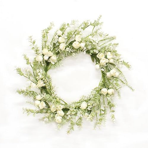 Bridal Rose Blossom Wreath