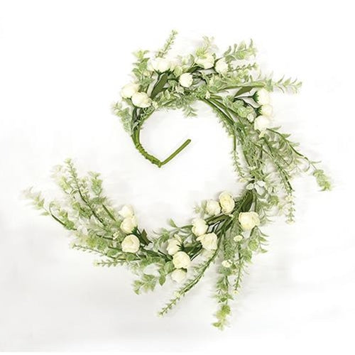 Bridal Rose Blossom Garland