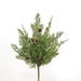 Western Cedar & Pinecone Bush 19"