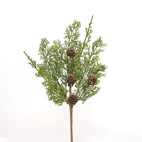 Western Cedar & Pinecone Pick 14"