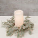 Sparkle Holiday Mistletoe Candle Ring