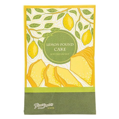 Lemon Pound Cake Sachet