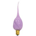 Pastel Purple Bulb Candelabra Base 4W