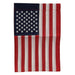 Embroidered Nylon American Garden Flag