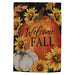 Welcome Fall Pumpkins Garden Flag