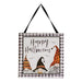 Happy Halloween Gnomes Hanging Sign