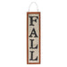 Vertical Layered Distressed Wood "Fall" Sign