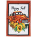 Truck With Pumpkins Garden Flag