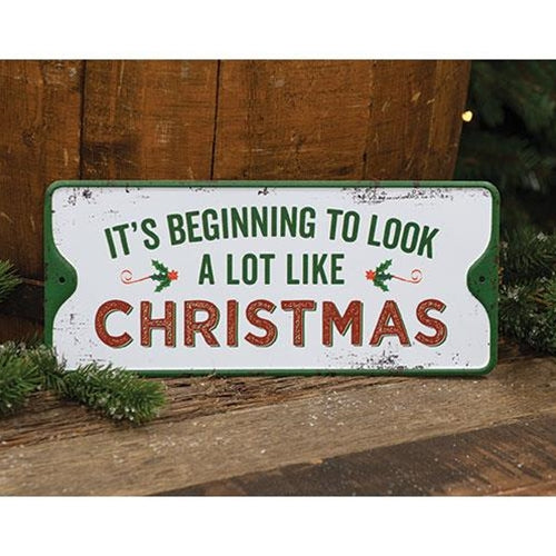 A Lot Like Christmas Metal Sign