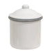 3/Set Gray Rim Enamelware Canisters