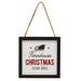 Farmhouse Christmas Sleigh Rides Framed Ornament