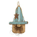 Hanging Lath Gnome w/Blue Hat 16"H