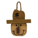 Happy Scarecrow Head Ornament