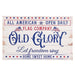 Olde Glory Shiplap Look Sign 26"x16"