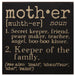 Mother Definition Sign