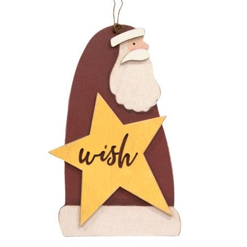 Wish Santa Ornament