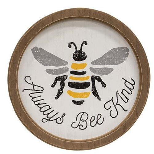 Always Bee Kind Circle Frame