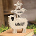 3/Set Faith Family Friends Animals Stacking Blocks