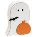 Pumpkin & Bat Ghost Sitter Large