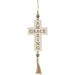 Amazing Grace Beaded Cross Ornament