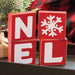 4/Set Sparkle NOEL Word Blocks