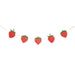 Wooden Strawberry Mini Garland