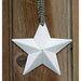 Farmhouse White Barn Star 3.75"