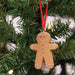 Resin Baby Gingerbread Cookie Ornament w/Red Hanger