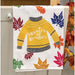 Fall Sweater Dish Towel