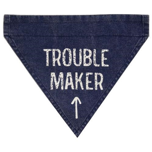 Trouble Maker Dog Bandana