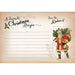 24/Pkg A Favorite Christmas Recipe Cards 4"x6"