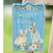 Happy Easter Bunny Wooden Sign