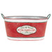 Little Elf Threads Oval Metal Bucket